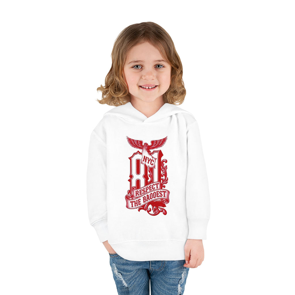 Toddler Hoodie — "All About the Terrible Two's" Pullover Fleece