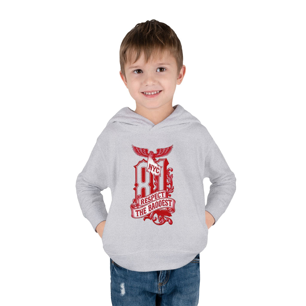Toddler Hoodie — "All About the Terrible Two's" Pullover Fleece