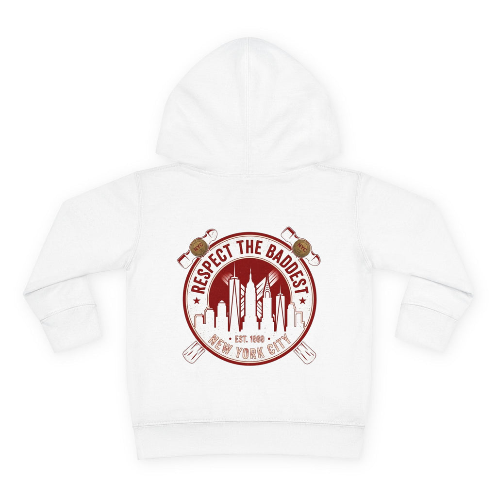 Toddler Hoodie — "All About the Terrible Two's" Pullover Fleece