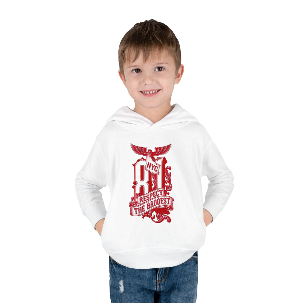 Toddler Hoodie — "All About the Terrible Two's" Pullover Fleece